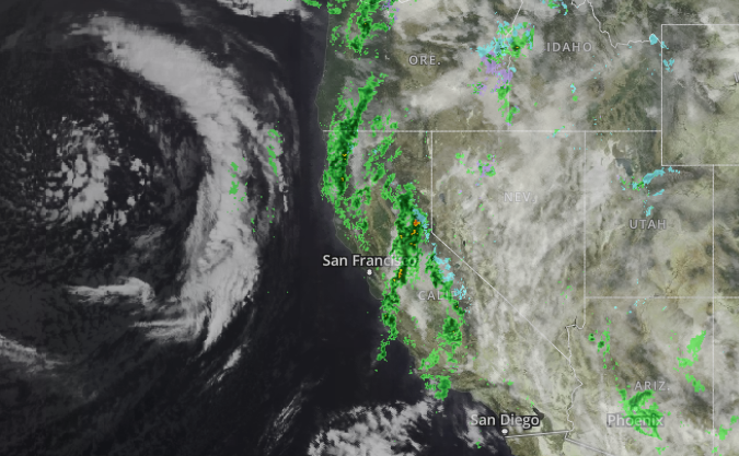 California Storm Radar