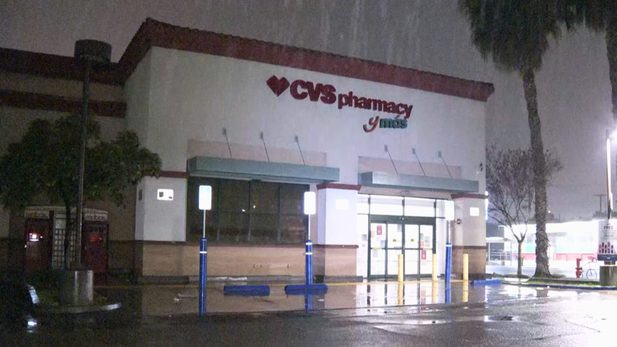 One of three pharmacies robbed in Long Beach on Jan. 22, 2024, is seen in this file image. (KTLA)