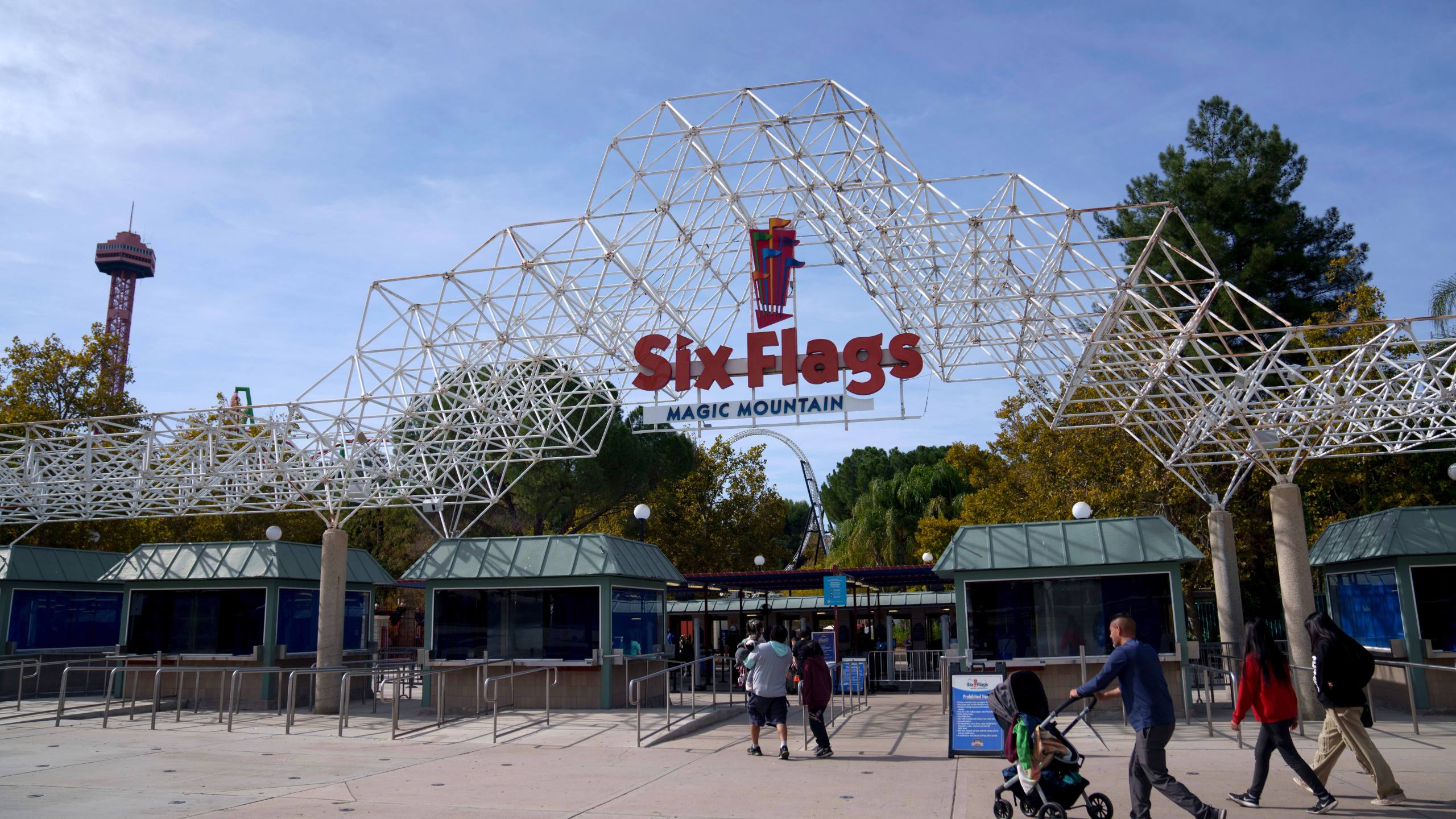 Six Flags closed