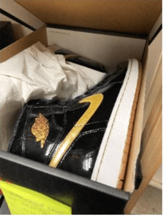 Thousands of stolen pairs of Nike shoes were found at a warehouse in L.A.