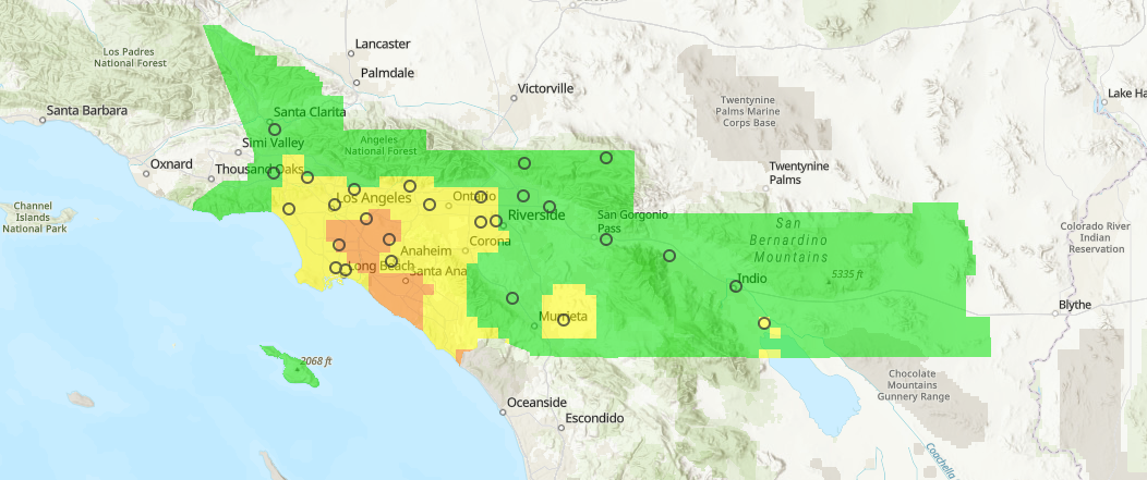 air quality map