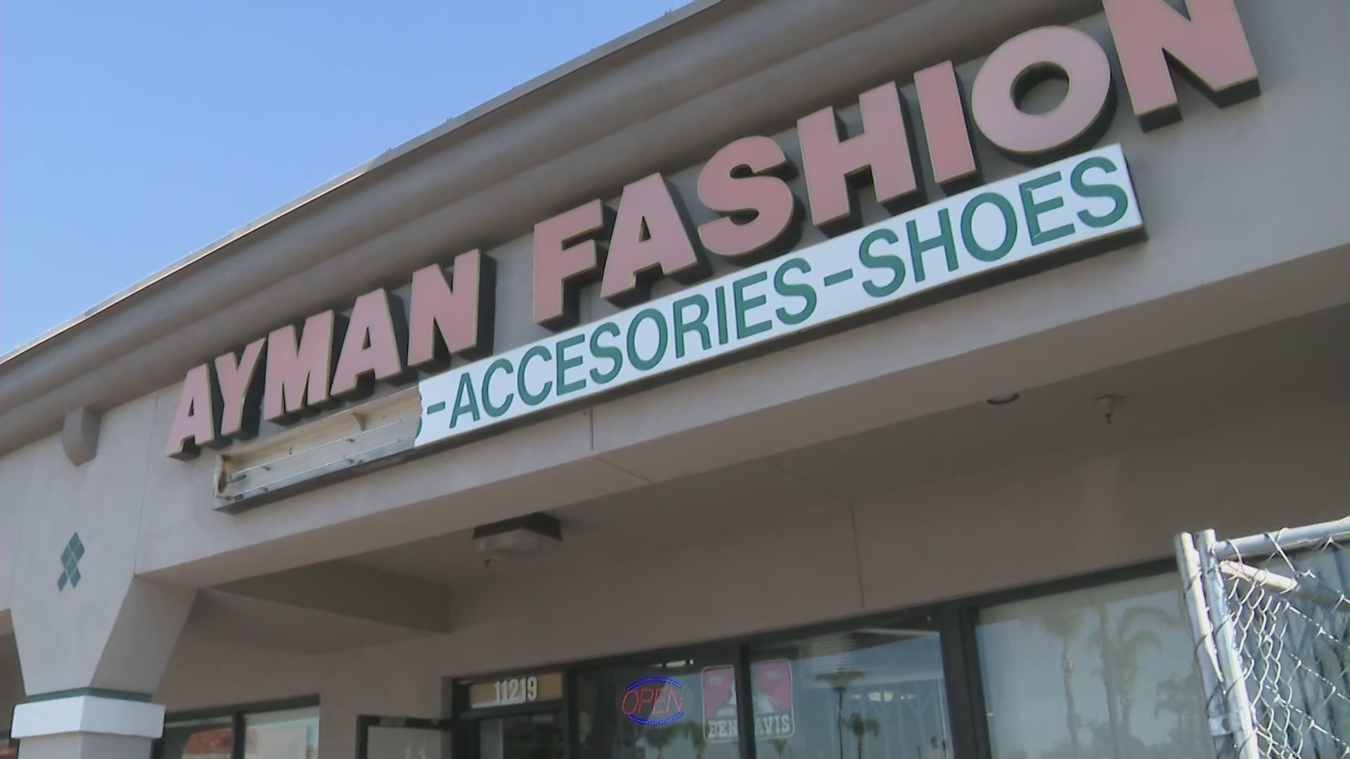 Amid an onslaught of break-ins and robberies, Ayman Fashion, a family-owned business in Whittier, will be closing its doors for good. (KTLA)