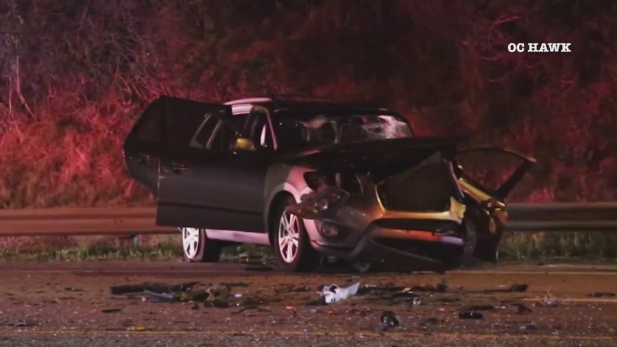 Video captures another violent crash on PCH; authorities searching for driver