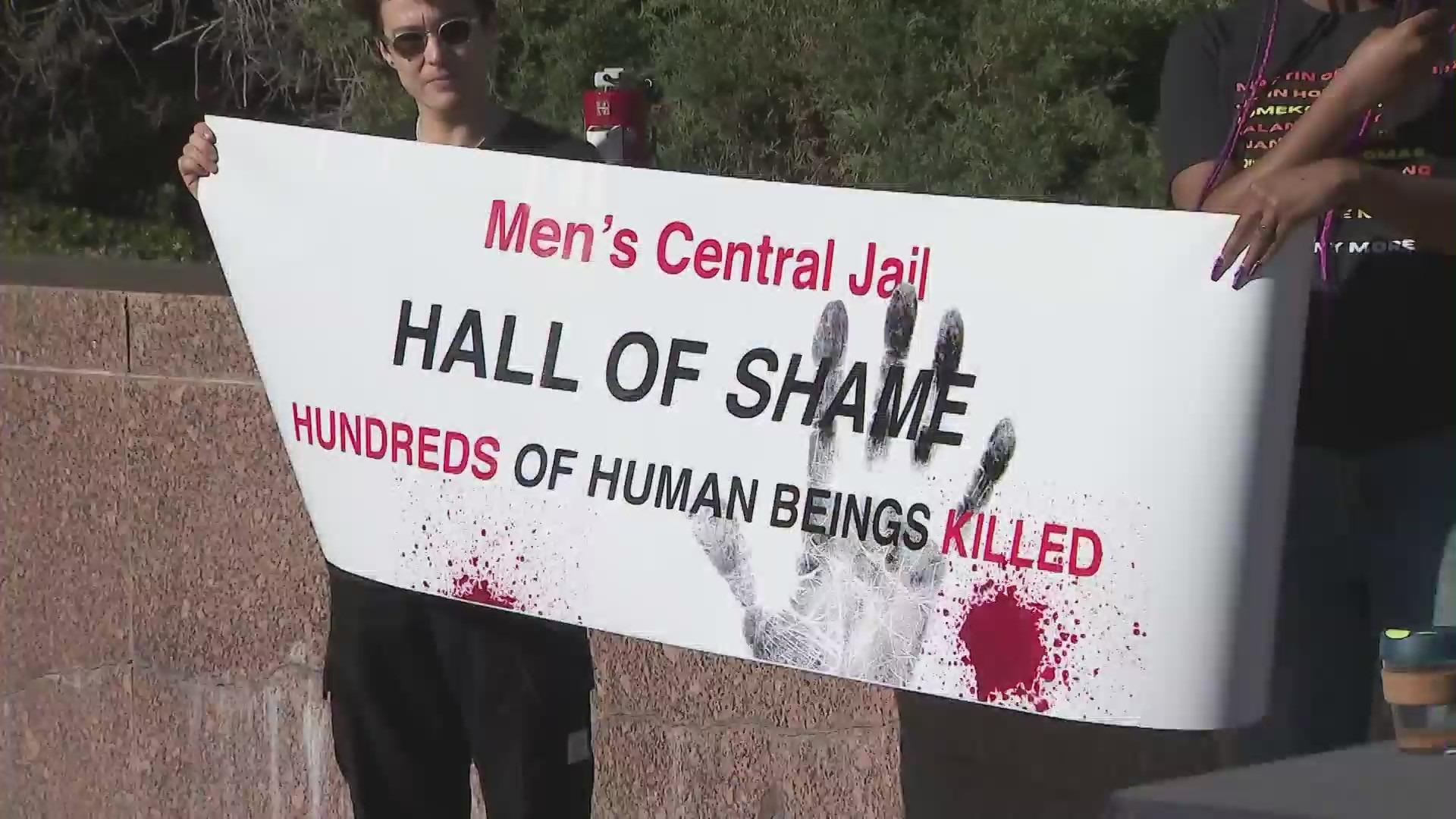 Protestors continue push for long-promised closure of L.A. County Men’s Central Jail