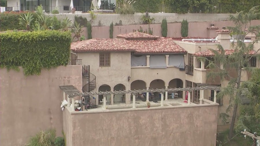 Squatters have turned an unoccupied Beverly Crest mansion into a wild party house, disrupting neighbors while telling police they have a legitimate lease on the property. (KTLA)