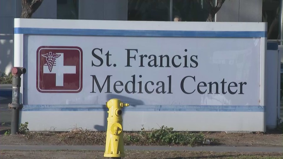 St. Francis Medical Center in Lynwood, California. (KTLA)