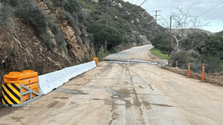 Malibu Canyon Road was reopened on Feb. 26, 2024.