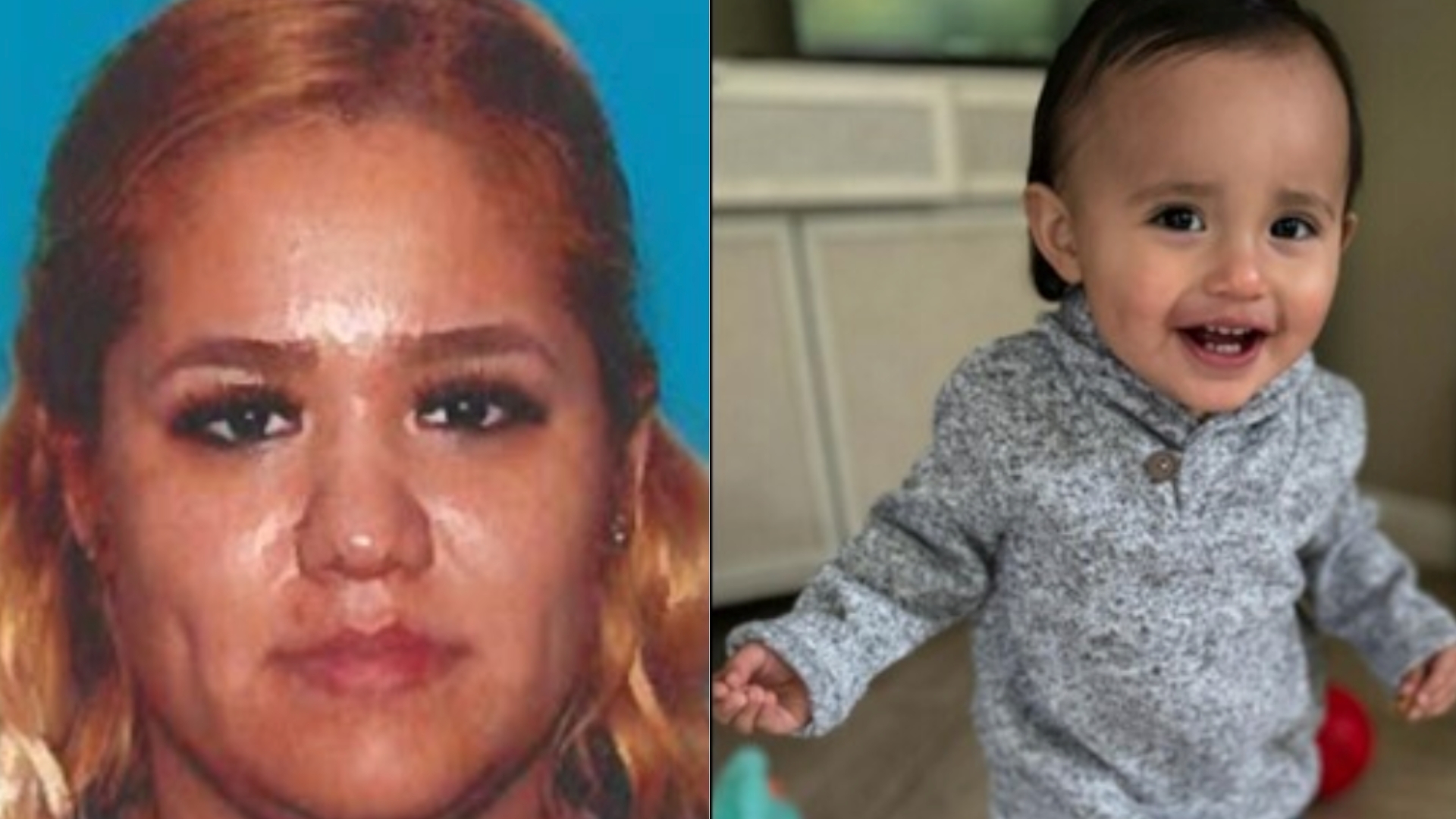 Brigette Benitez, 31, and Miguel Eduardo Medina, 15 months old, in photos from the Los Angeles County Sheriff’s Department.