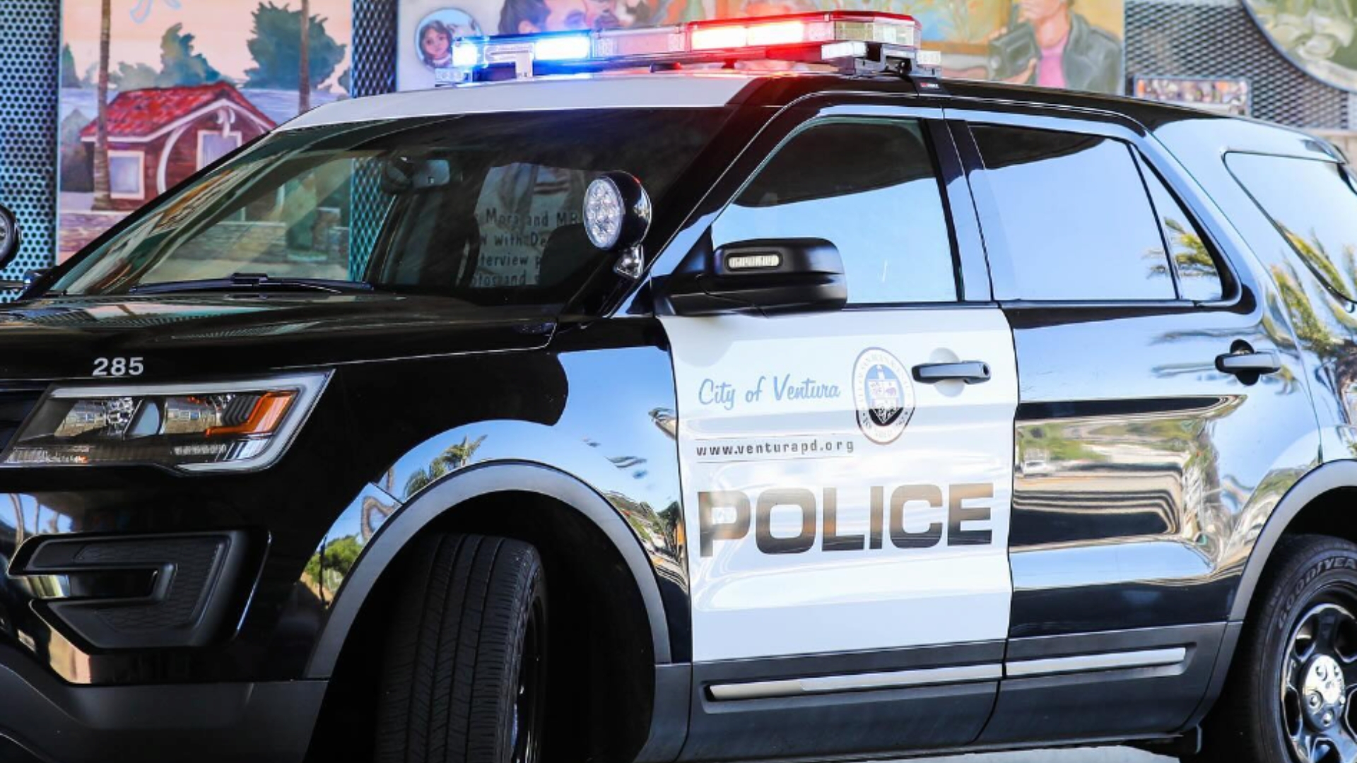 Ventura Police Department patrol car