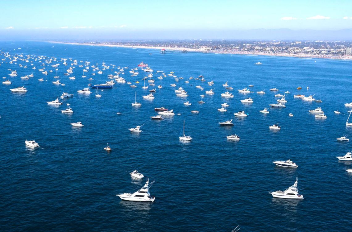 Aircraft demonstrations and performances at the Pacific Airshow in Huntington Beach. (Pacific Airshow)