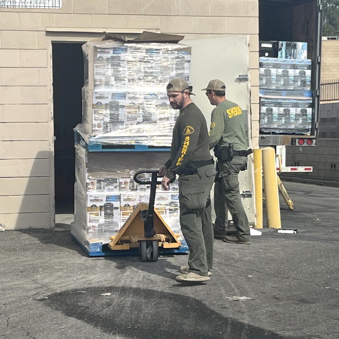 Over $1.5 million worth of stolen merchandise was found during a retail theft bust in Riverside County on Feb. 6, 2024. (Riverside County Sheriff’s Office)