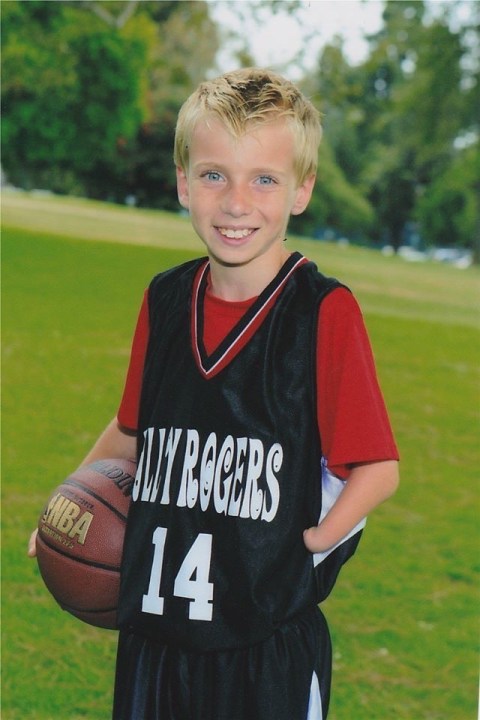 Young Aidan Goldstein shown in this undated photo provided by WISH Charter Schools.