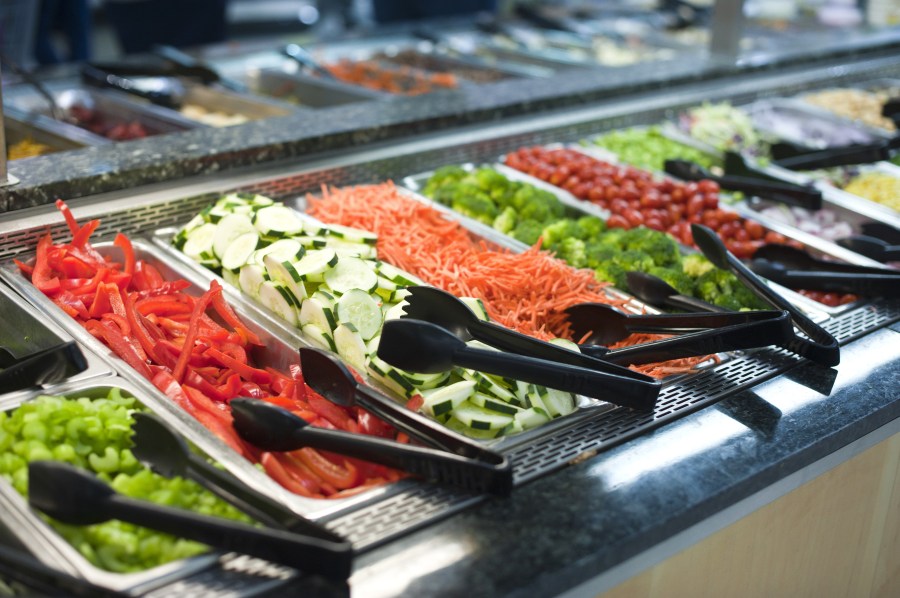 salad buffet bar