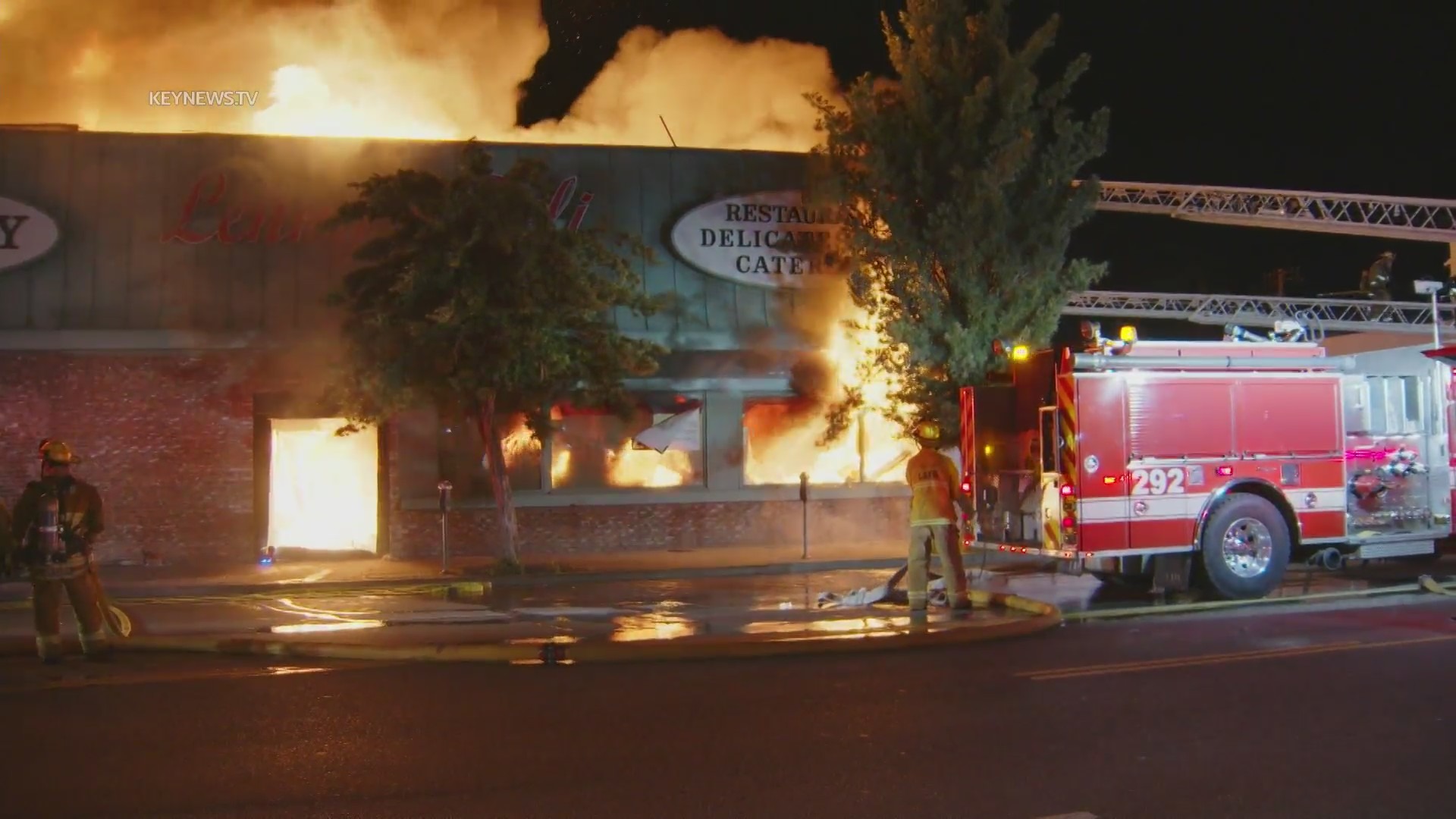 Rancho Park bakery fire