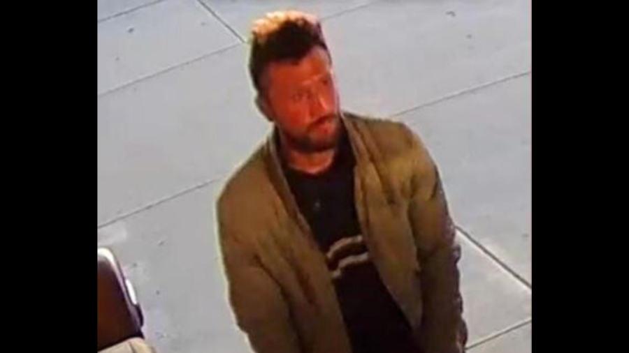 A man wanted for allegedly exposing himself to children and families at an Orange County library. (Santa Ana Police Department)