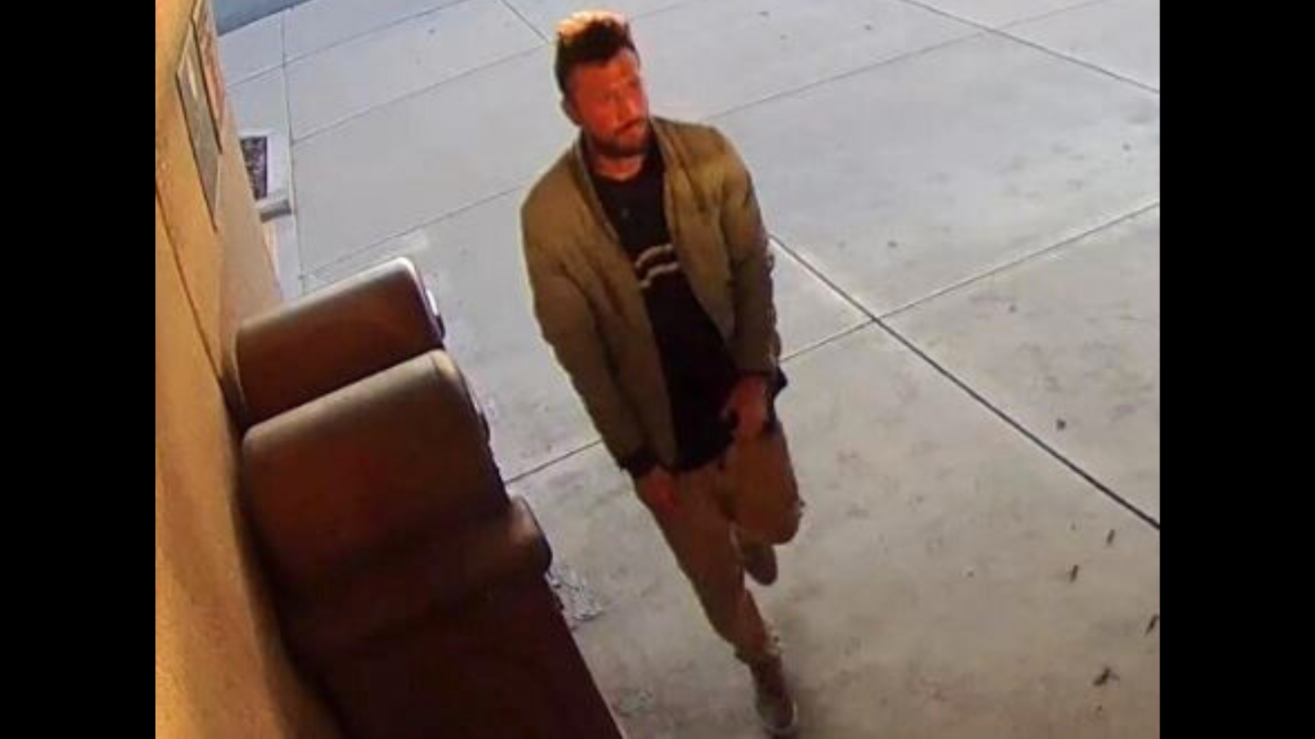 A man wanted for allegedly exposing himself to children and families at an Orange County library. (Santa Ana Police Department)