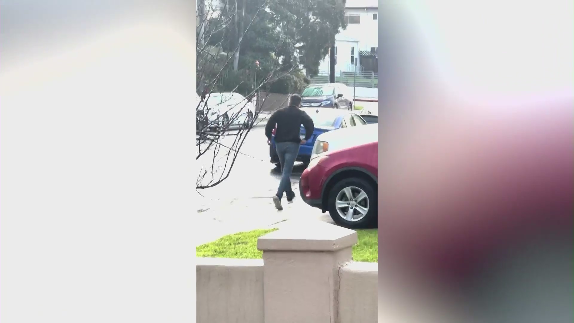 Peeping Tom seen running from an L.A. victim's home after allegedly exposing himself. (Los Angeles Police Department)