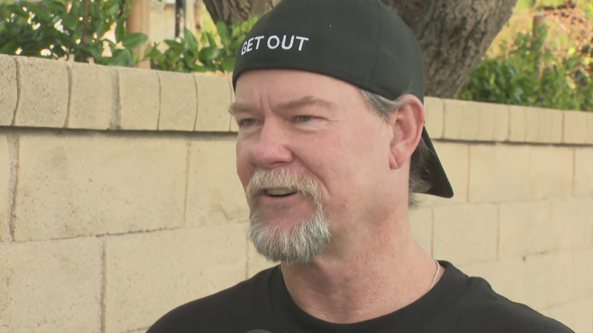 Flash Shelton, founder of "The Squatter Hunters" speaks to KTLA. about his mission to help protect homeowners.