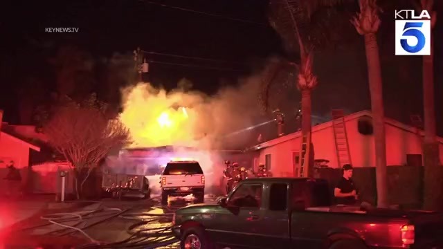 San Fernando house fire