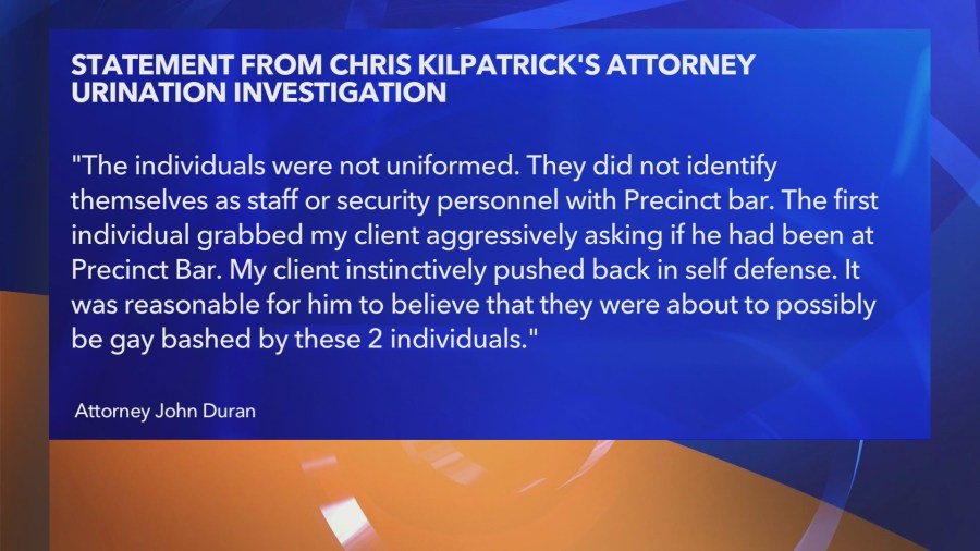 Statement from the attorney representing Crescenta Valley town council member Chris Kilpatrick provided to KTLA on March 14, 2024.