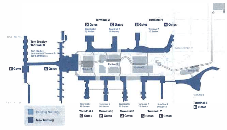 LAX proposed reorganization