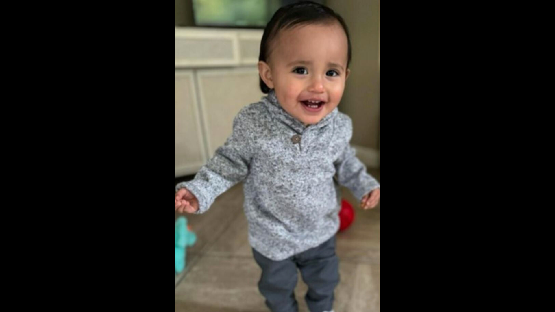 Miguel Eduardo Medina, 17 months old, was located in Mexico and brought back to Southern California on April 5, 2024. (Los Angeles County Sheriff’s Department)