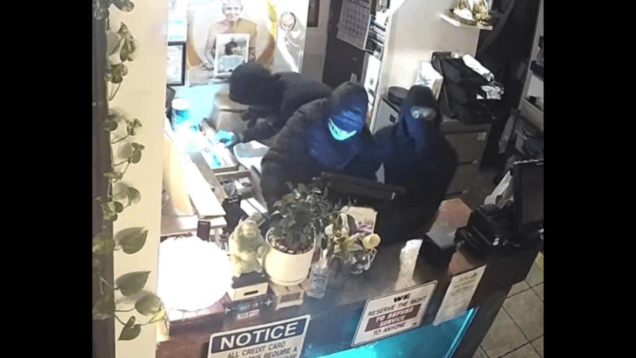 Thefts suspects known as the "Punch Crew" were arrested for burglarizing over 130 small businesses across Southern California. (Los Angeles Police Department)