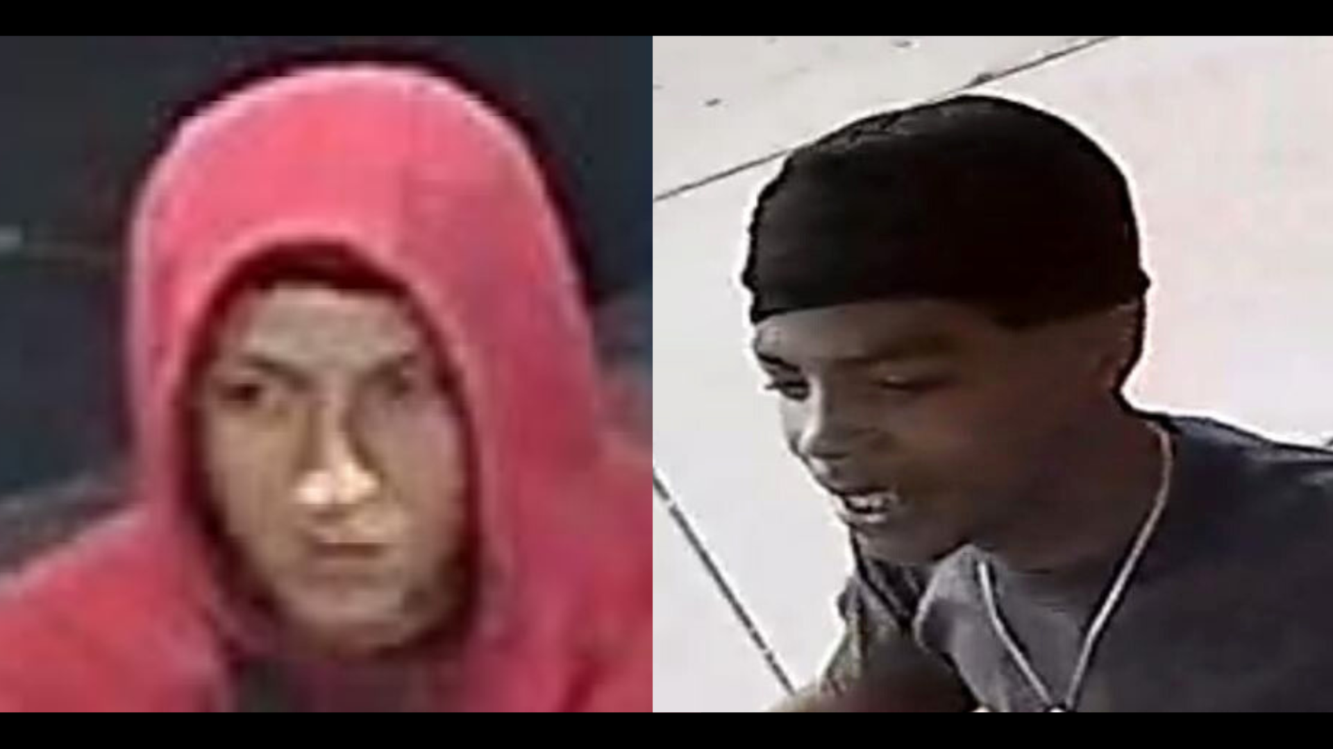 Suspects captured on security video who are wanted for a series of flash mob robberies targeting stores in L.A. County. (Los Angeles Police Department)