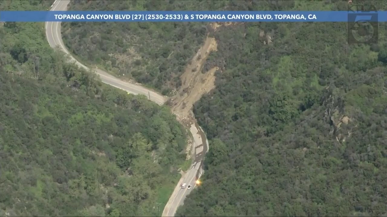 Topanga Canyon Landslide