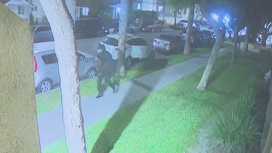 The Long Beach Police Department released surveillance footage of the suspected shooter in a March 26, 2024, murder. 