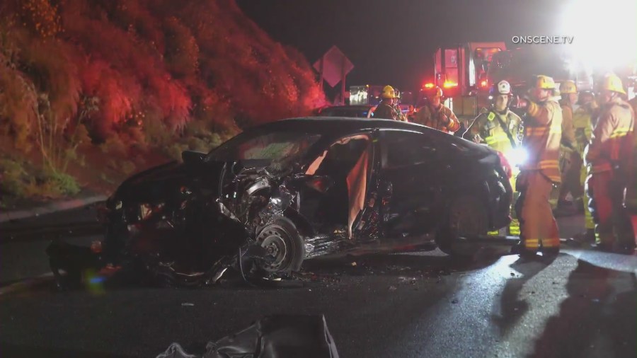 Wrong-way crash 101 freeway