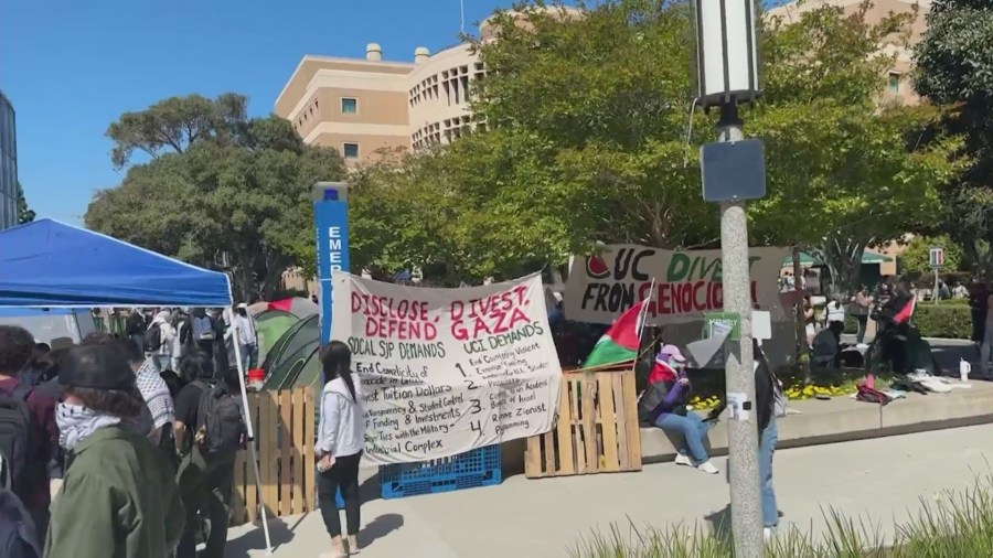 UCI Protest