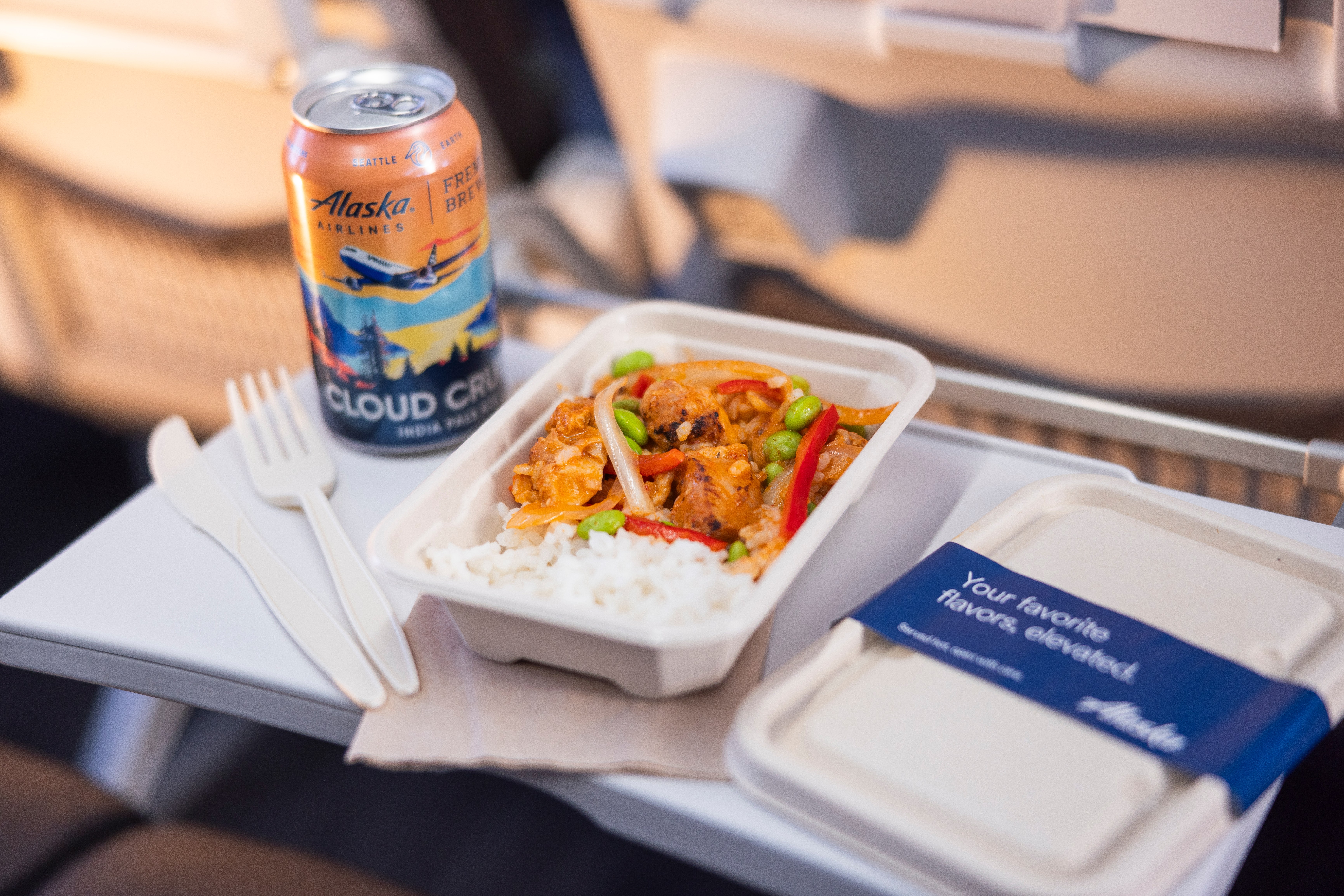 Alaska Airlines has restored its hot food menu for all cabins with food service returning officially on May 22, 2024. (Alaska Airlines