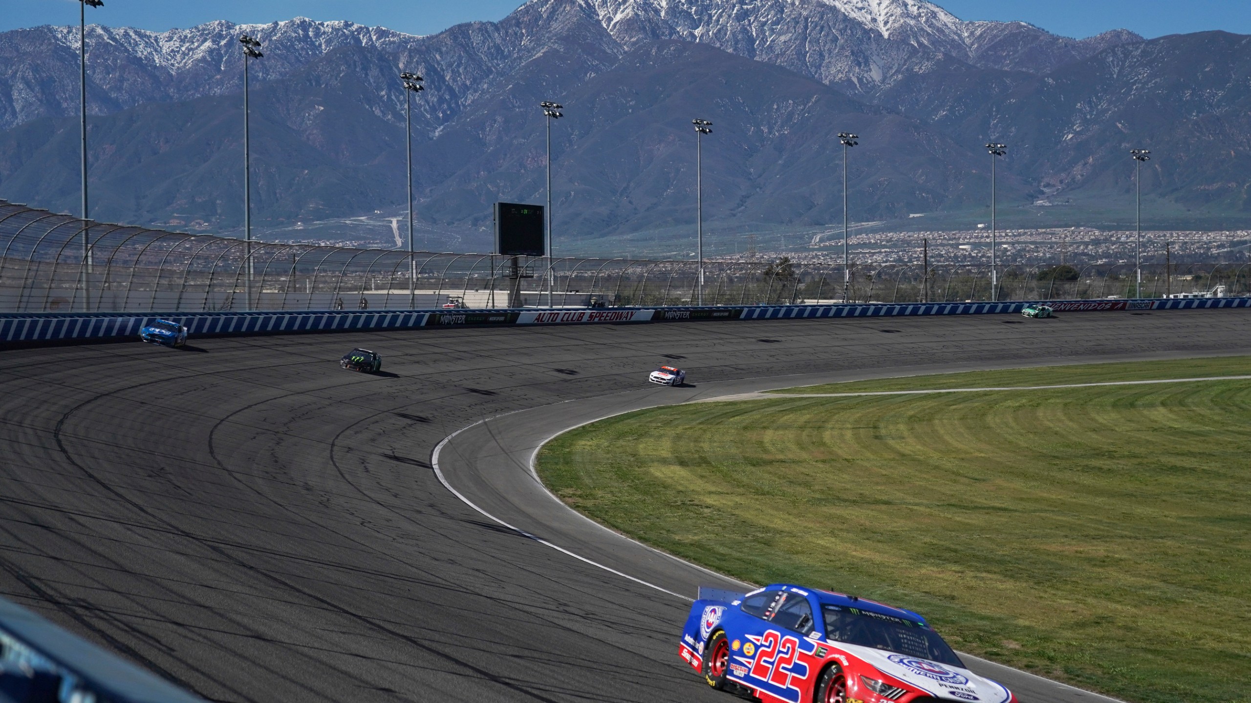 NASCAR Fontana Auto Racing