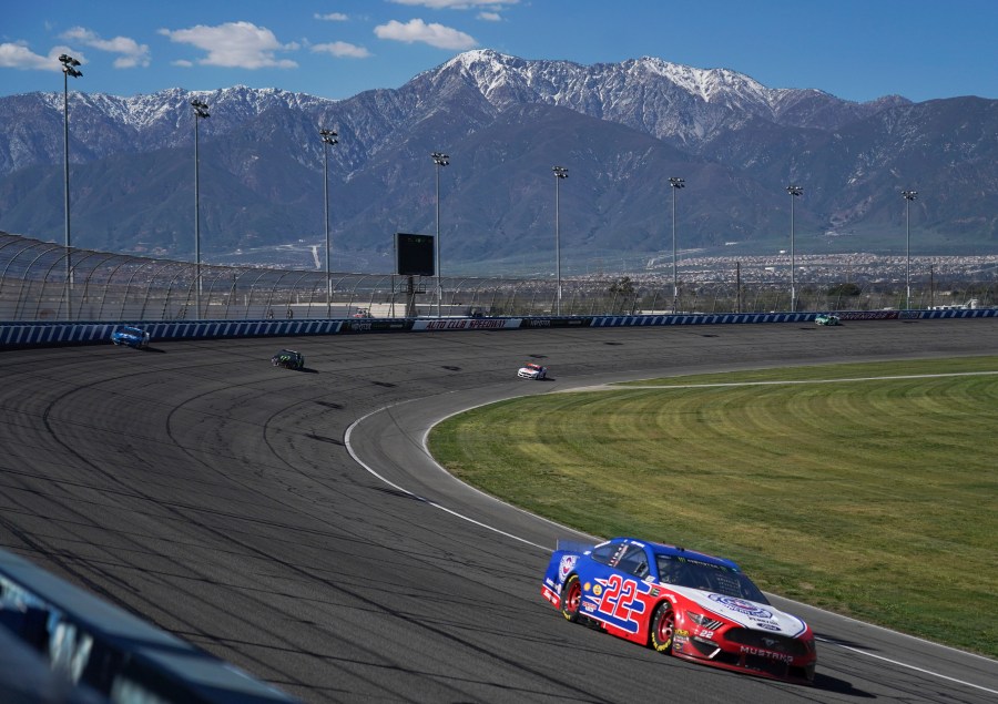 NASCAR Fontana Auto Racing