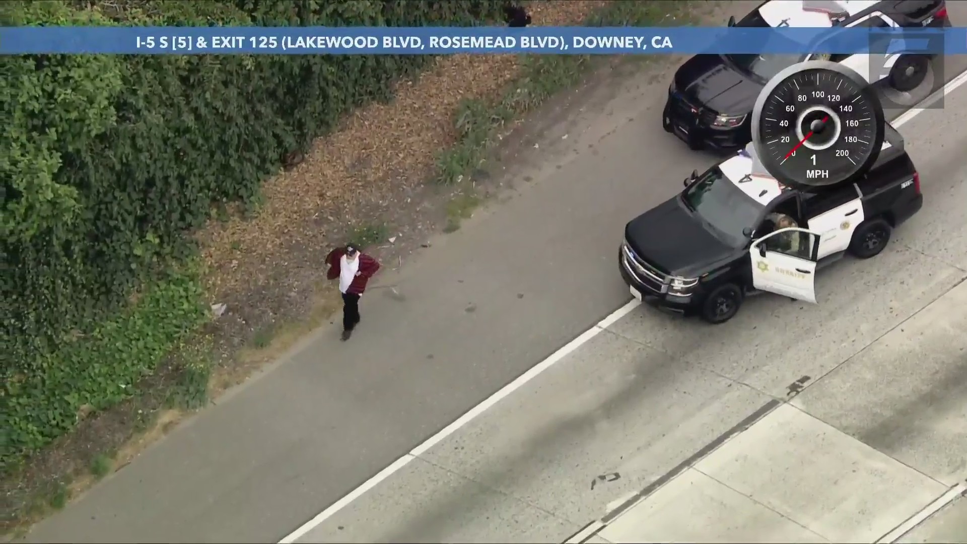 Downey pursuit arrest