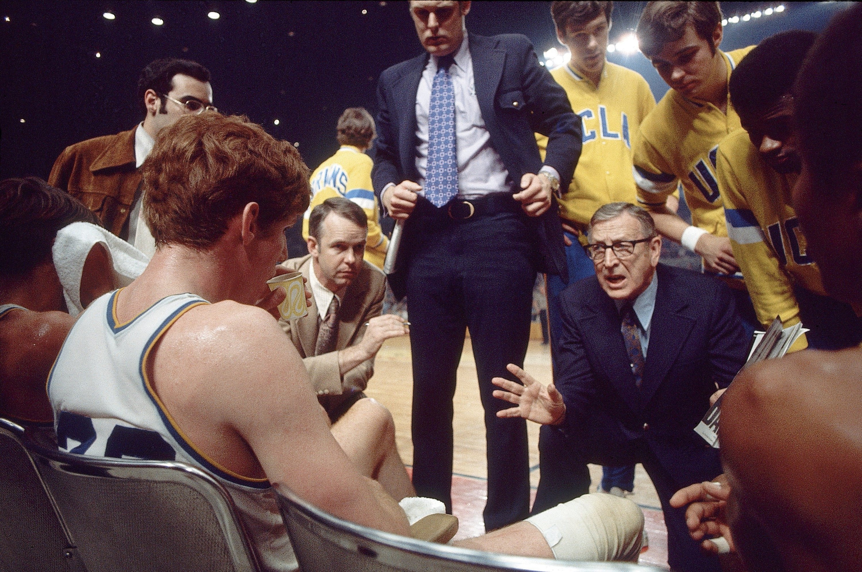 Bill Walton and John Wooden