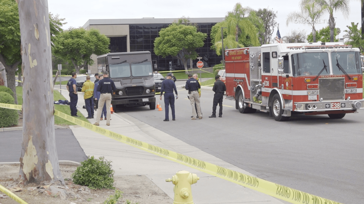 UPS driver in Orange County shot dead in parked van