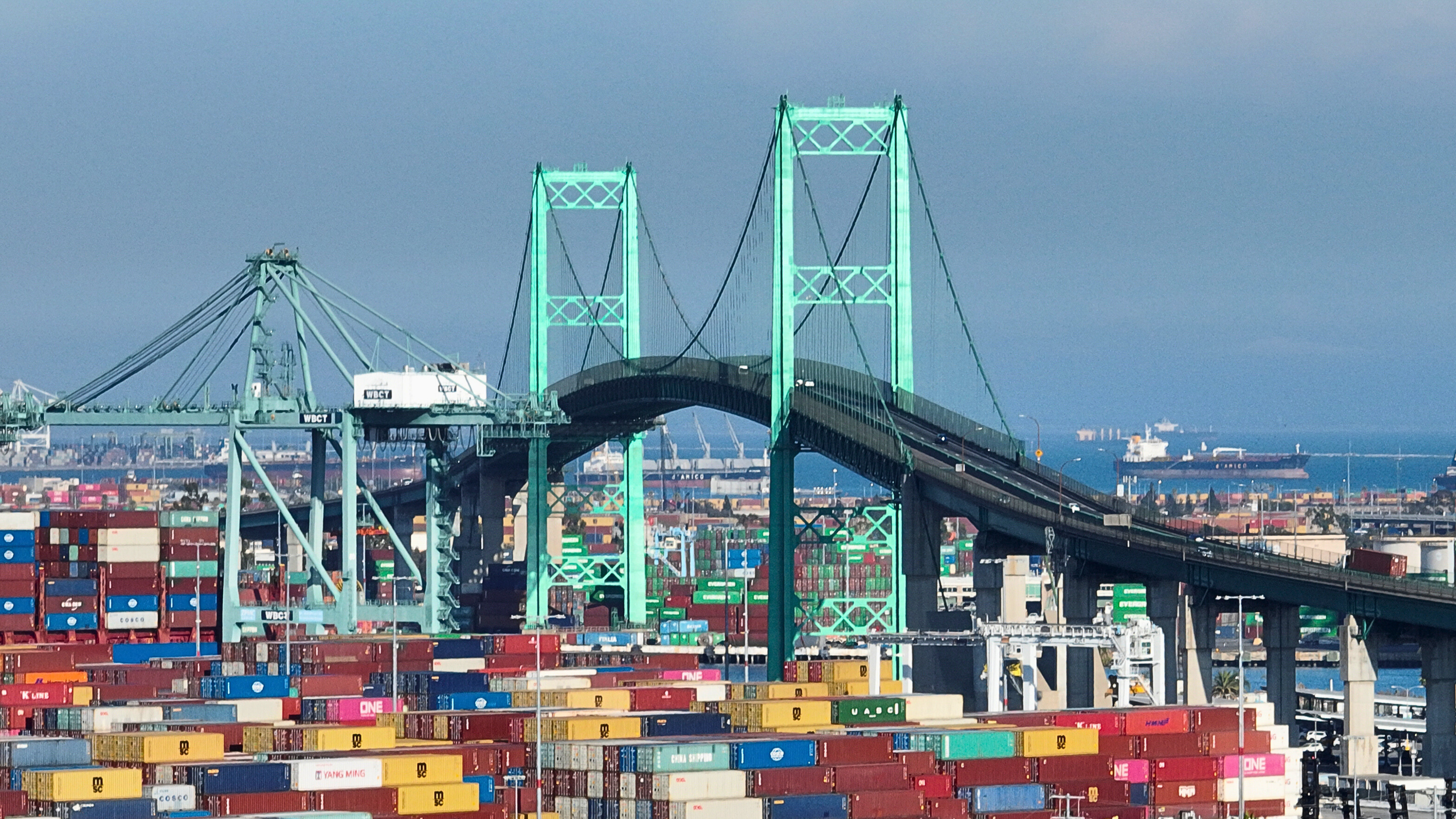 The Port of Los Angeles in San Pedro