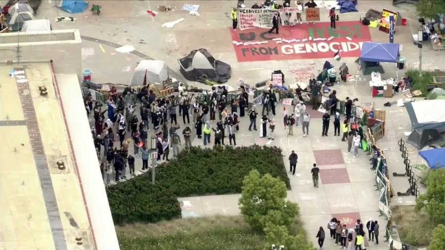 UCI Protest