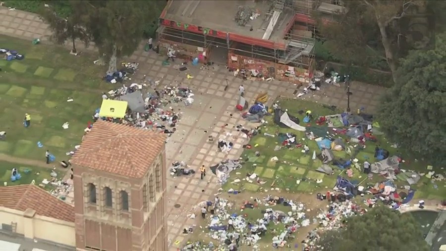 UCLA Protest Encampment Cleared