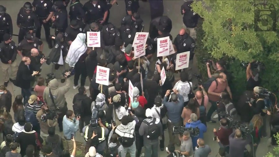 UCLA Encampment Crackdown