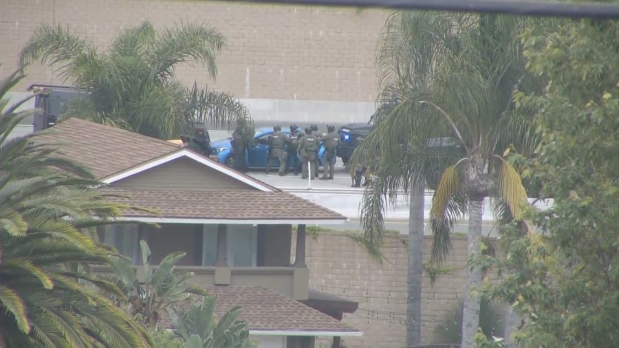 Freeway standoff suspect