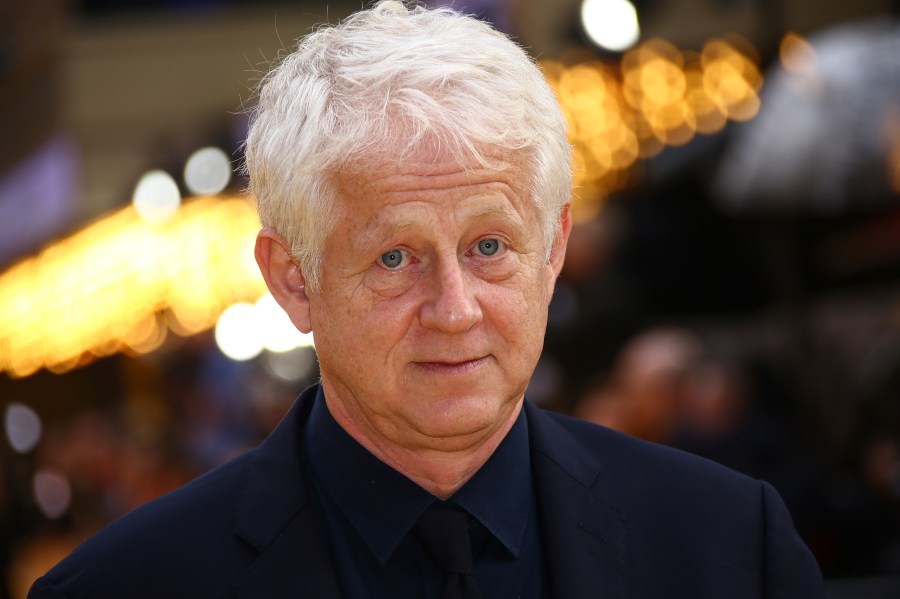 FILE - Richard Curtis poses for photographers upon arrival at the premiere for 'Yesterday' in London, Tuesday, June 18, 2019. Curtis will receive an honorary Oscar at the 15th annual Governors Awards in November. (Photo by Joel C Ryan/Invision/AP, File)