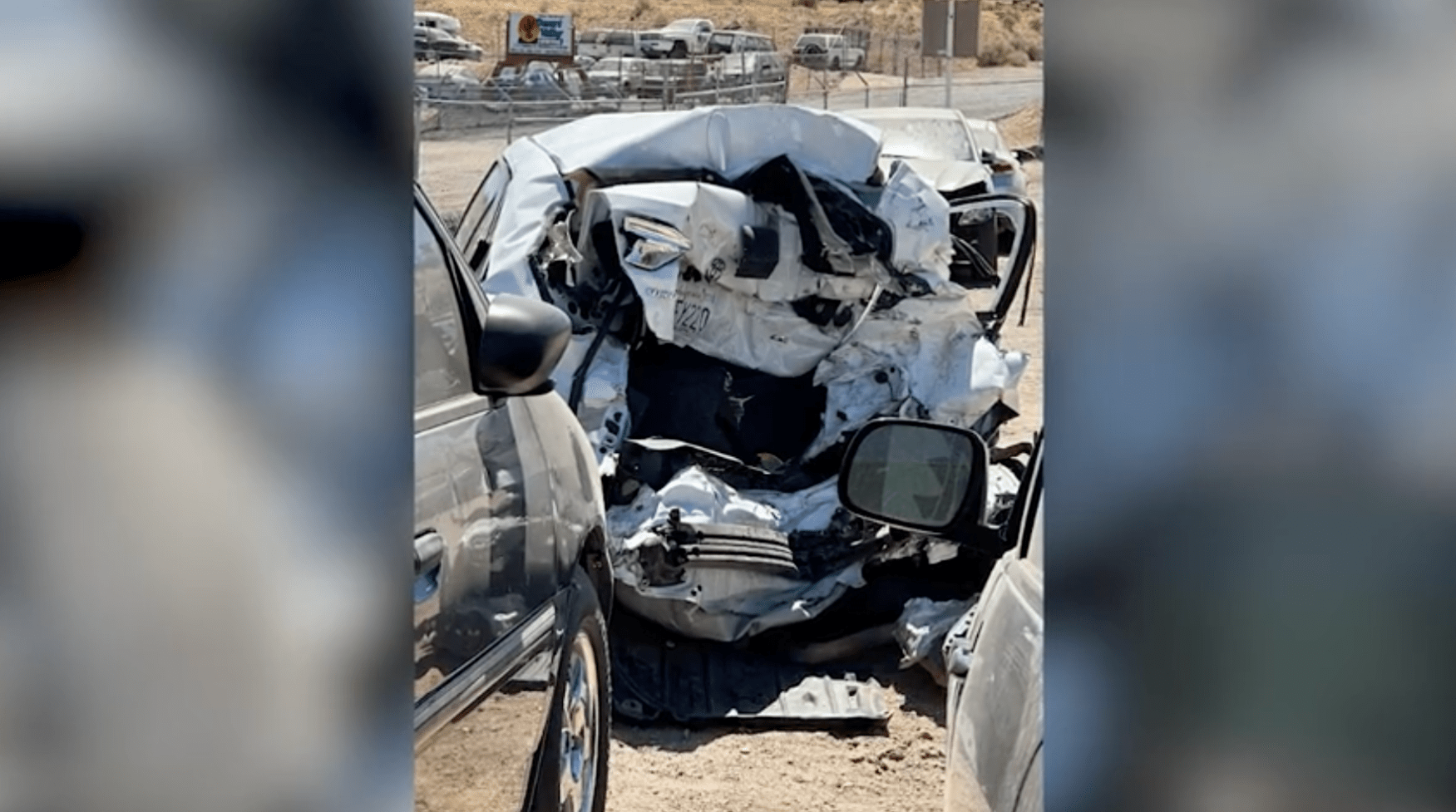 Six-car crash involving semi-truck