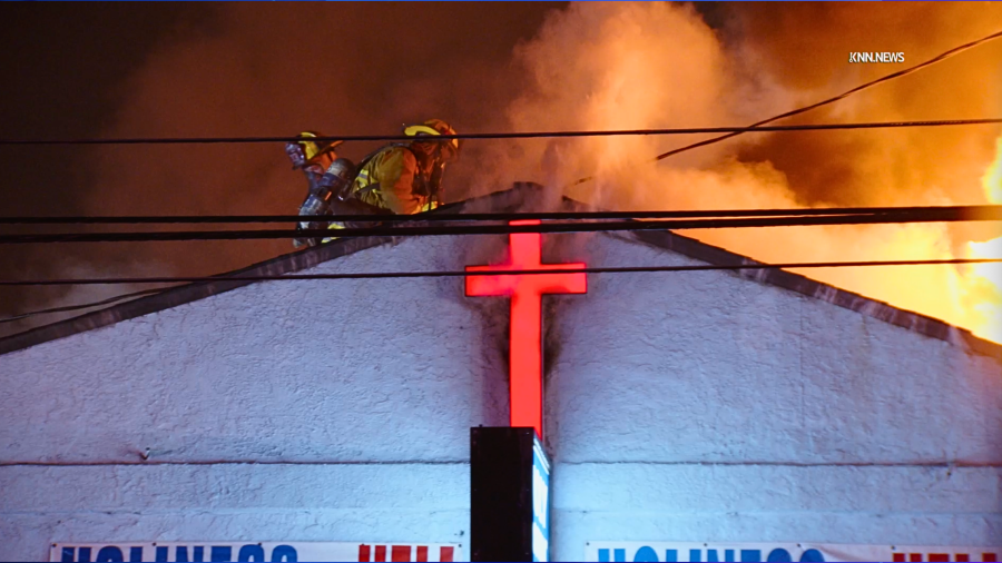 Fire destroys the Holy Apostolic Pentecostal church