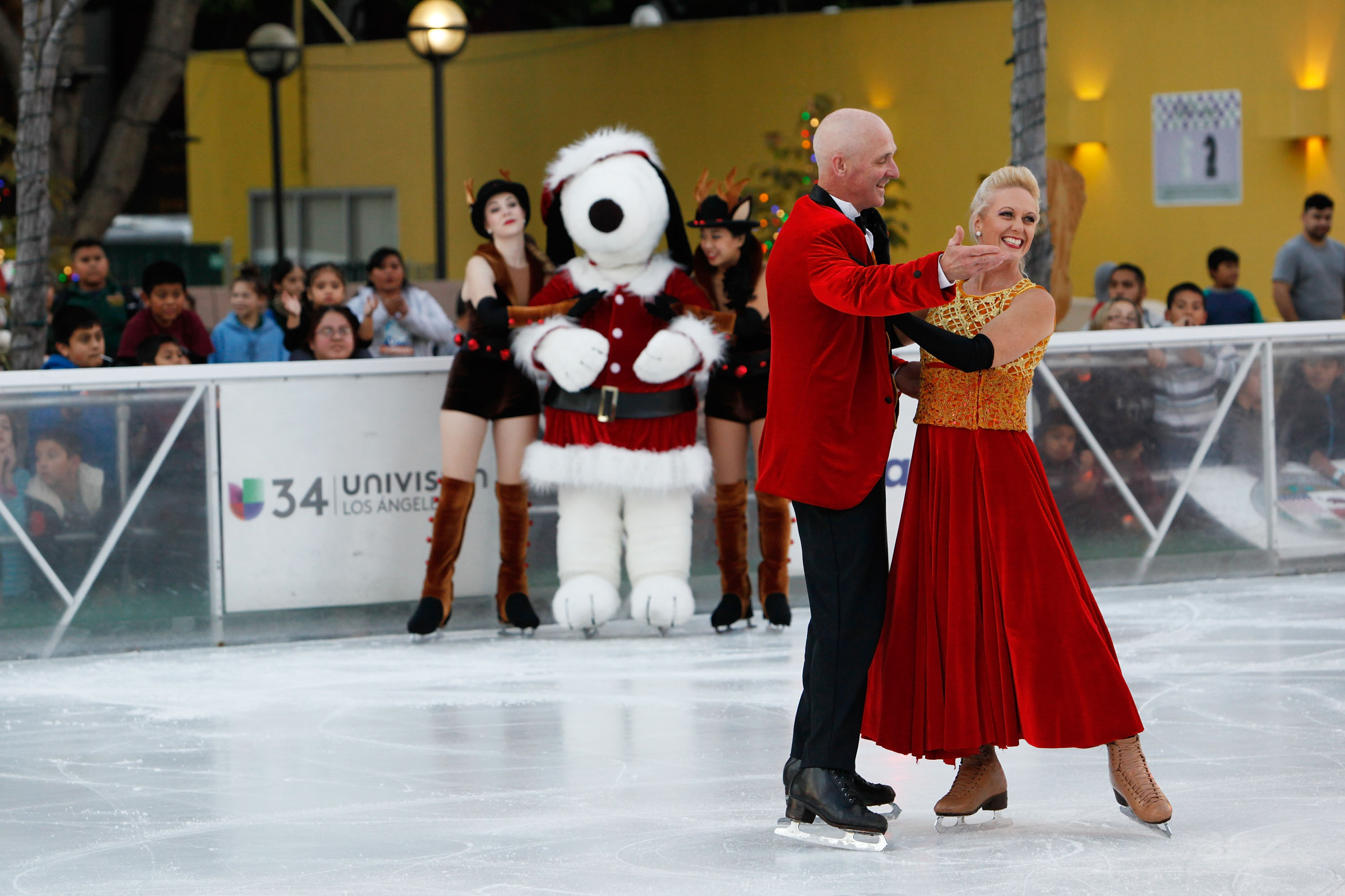 Pershing Square ice rink