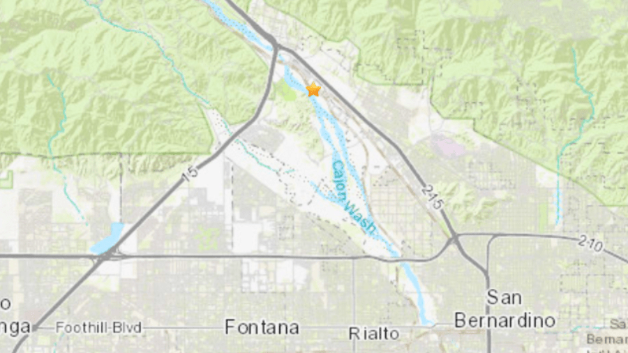 Earthquake strikes Inland Empire