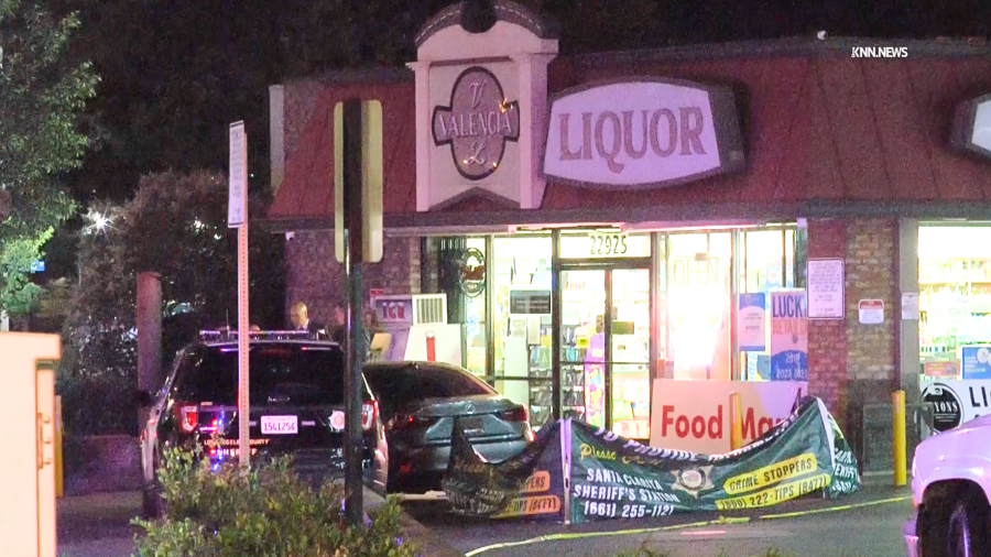 Man fatally shot outside liquor store in Newhall