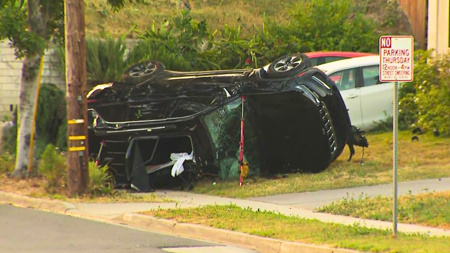 Three people were killed in a crash in Monterey Park